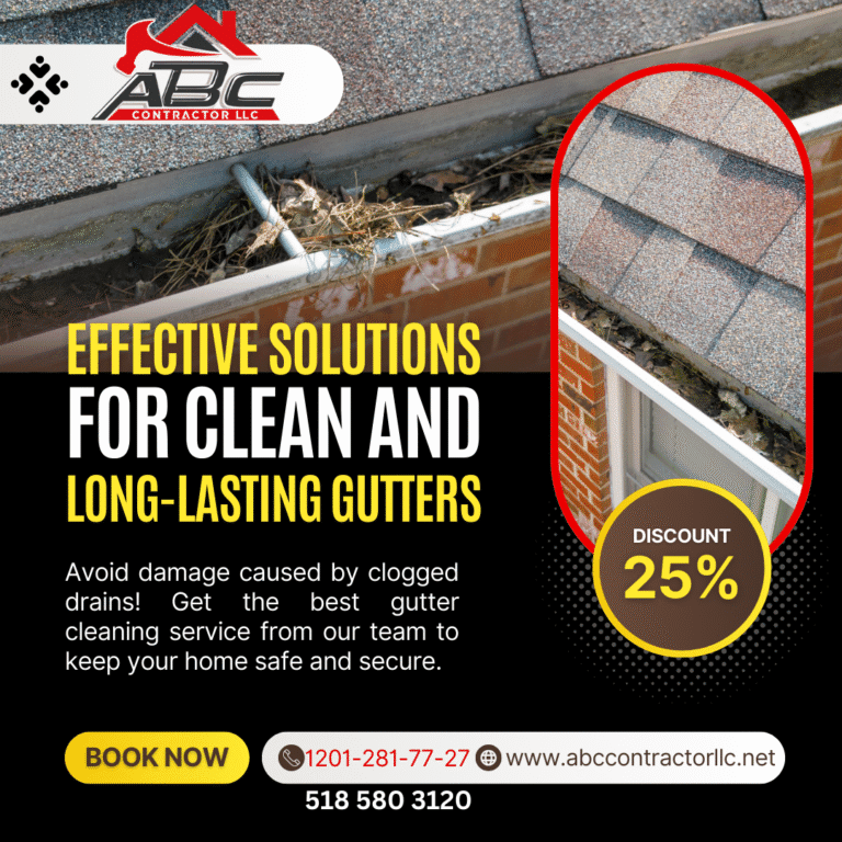 Brown and Yellow Modern Effective Solutions for Clean and Long Lasting Gutters Instagram Post 1 768x768