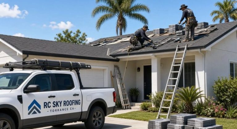Roofing Contractor Torrance CA 768x419