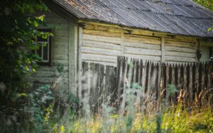 wooden house